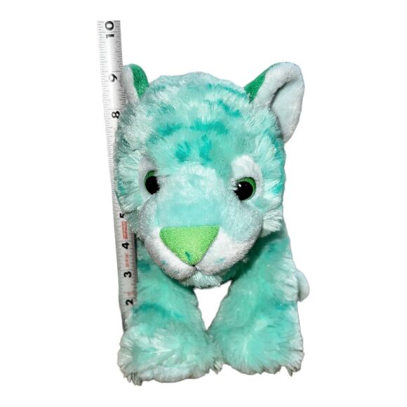 Wild Republic Milwaukee Zoo 9" Green Tiger Cub Baby Plush Stuffed Animal Toy - Picture 3 of 10